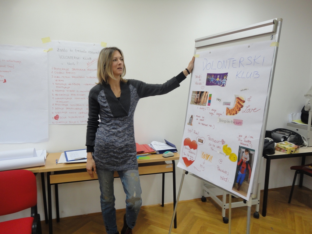 Održan prvi modul: Menadžment volontera za srednje škole i udruge